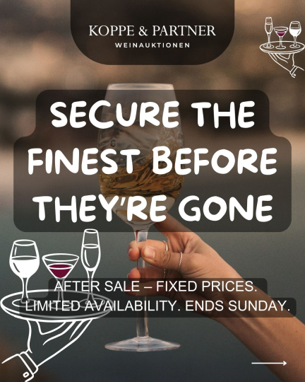 Nachverkauf bei der Weinauktion